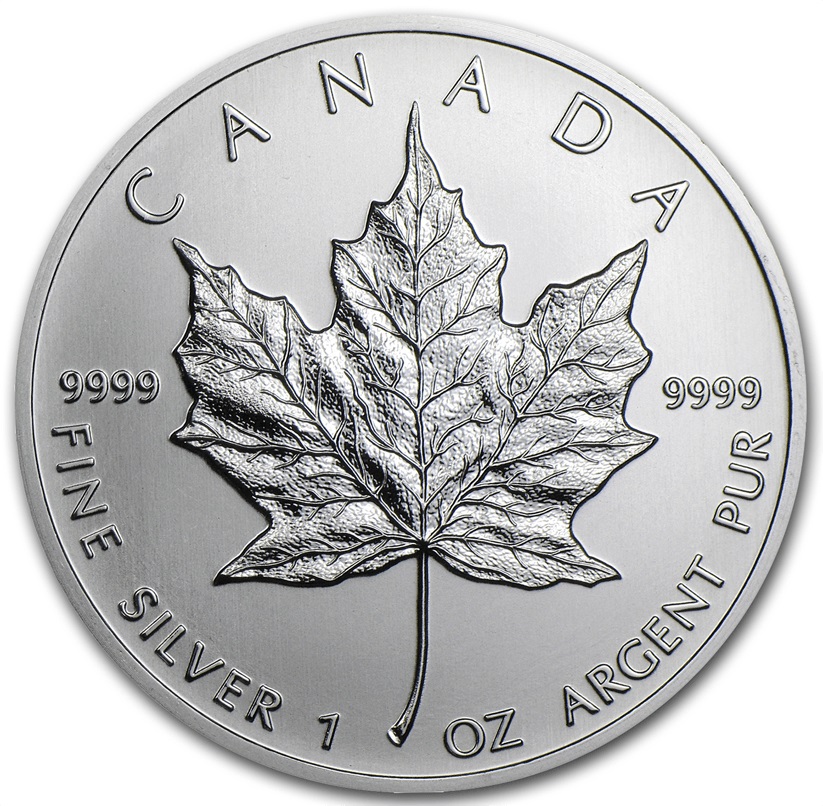 Silver Canadian Maple Leaf Coin 2009 - 1 oz